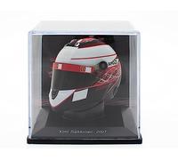OPO 10 - Casque de Formule 1 Compatible avec Ferrari F1 : Kimi Räikkönen 2007 - échelle 1/5 - CAS02