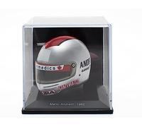 OPO 10 - Casque de Formule 1 Compatible avec Ferrari F1 : Mario Andretti 1982 - échelle 1/5 - CAS13