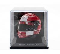 OPO 10 - Casque de Formule 1 Compatible avec Ferrari F1 : Michael Schumacher 2002 - échelle 1/5 - CAS01