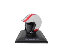 OPO 10 - Casque de Formule 1 Compatible avec Ferrari F1 : Nino Vaccarella 1970 - échelle 1/5 - CAS67
