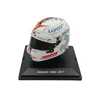 OPO 10 - Casque de Formule 1 Compatible avec Ferrari F1 : Sebastian Vettel 2017 - échelle 1/5 Spark - CAS79