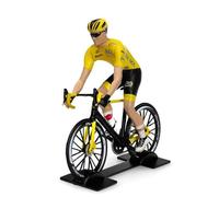 OPO 10 - Coureur Cycliste Vingegaard Maillot Jaune Tour de France 2023 - Compatible avec Figurine SOLIDO 1/18 - TDF05