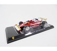 OPO 10 - Formule 1 Compatible avec Ferrari 312 T3 Gilles Villeneuve 1978-1/24 Voiture Miniature - GF036