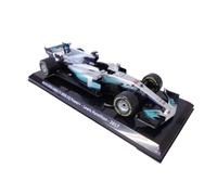 OPO 10 - Formule 1 Compatible avec Mercedes AMG F1 W08 EQ Power+ Lewis Hamilton Winner 2017-1/24 Voiture Miniature - OR058