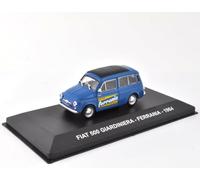 OPO 10 - Fourgon Miniature échelle 1/43 Compatible avec Fiat 500 GIARDINIERA FERRANIA 1964 - camionnette C63