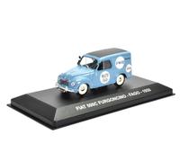 OPO 10 - Fourgon Miniature échelle 1/43 Compatible avec Fiat 500C FURGONCINO 1950 - camionnette C100