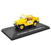 OPO 10 - Fourgon Miniature échelle 1/43 Compatible avec Fiat CAMPAGNOLA Mont Blanc 1963 - camionnette C59