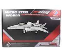 OPO 10 - Jeu de Construction en métal, à Monter, Reproduction d' Avion de Combat Compatible avec Grumman F-14 Top Gun