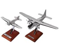 OPO 10 Lot de 2 Avions Miniatures de Collection Silver Chrome 1/200 : Lockheed + Bristol : Voir Photos / SPL12