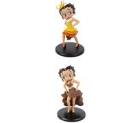 OPO 10 Lot de 2 Figurines Compatible avec Betty Boop Danse : Salsa + Mambo - Hauteur 12cm - LBB4