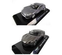 OPO 10 - Lot de 2 Voitures 1/43 : Compatible avec Aston Martin DB11 + One 77 - Ixo pour Editions Salvat (SC4+SC14)