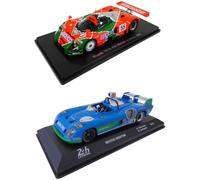 OPO 10 - Lot de 2 Voitures 24h Le Mans 1/43 : Mazda 787B Winner 1991 + Matra MS670B 1974 - LM02+24LM19