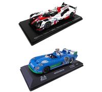 OPO 10 - Lot de 2 Voitures 24h Le Mans 1/43 : Toyota TS050 2017 + Matra MS670B 1974 - LM01+24LM19