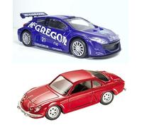 OPO 10 - Lot de 2 Voitures Miniatures 1/43 Compatible avec Alpine A110 + Renault Megane RS Trophy - Mondo Motors MV5