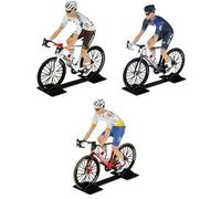 OPO 10 - Lot de 3 Figurines Coureurs Cyclistes Tour de France 2023 - Compatible avec SOLIDO 1/18 - TDF12-13-16