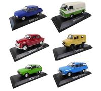 OPO 10 - Lot de 6 Voitures Miniatures d'europe de l'est et URSS : Dacia + OLTCIT + LUAZ + Zastava - échelle 1/43 - LBA29