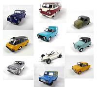 OPO 10 - Lot de10 Voitures 1/43 USSR DeAgostini : Luaz 969 + Estonia 21 + Moskvitch 400-420A + SMZ S 1L Cyclecar ... (LR1)