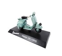 OPO 10 - Scooter Miniature de Collection 1/18 Compatible avec Piaggio Vespa Allstate 125 Vert-Bleu - 1954 - Ves0061