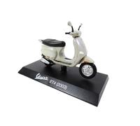 OPO 10 - Scooter Miniature de Collection 1/18 Compatible avec Piaggio Vespa ET4 Beige-Blanc - 2003 - Ves0055