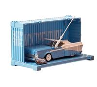 OPO 10 - Set de Briques de Construction Compatible avec Cadillac Silver Wing Cyclone - Back to Future Power Block PB8803