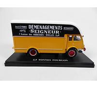 OPO 10 - Utilitaire 1:43 Compatible avec Renault 2,5 tonnes Fourgon Déménagements Seigneur - UTR34