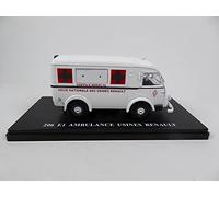 OPO 10 - Utilitaire 1:43 Compatible avec Renault 206 E1 Ambulance Usines Renault Régie Nationale - UTR35