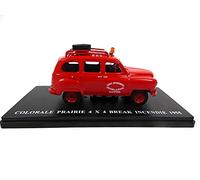 OPO 10 - Utilitaire 1:43 Compatible avec Renault Colorale Prairie Pompiers 4X4 Break Incendie (UTR32)