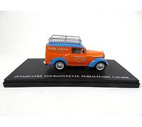 OPO 10 - Utilitaire 1:43 Compatible avec Renault Juvaquatre fourgonnette carrosserie Latapie (UTR36)