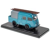 OPO 10 - Véhicule Utilitaire 1:43 Compatible avec Camion 2,5 TONNES Fourgon D'EQUIPE EDF avec échelle, 1956 - UTR057
