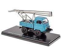 OPO 10 - Véhicule Utilitaire 1:43 Compatible avec Camion SINPAR Castor 1200 lève Poteau EDF 1966 - UTR017