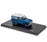 OPO 10 - Véhicule Utilitaire 1:43 Compatible avec R 4 FOURGONNETTE Assistance SAVIEM S.A.T.A.C 1967 - UTR56