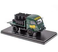 OPO 10 - Véhicule Utilitaire 1:43 Compatible avec Renault 2 TONNES Plateau CHARBONNIER 1947 - UTR41
