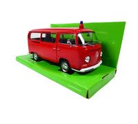 OPO 10 - Voiture 1/24 1972 VW Bus T2 Pompier - Welly 22472GF