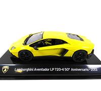 OPO 10 - Voiture 1/43 Compatible avec Lamborghini Aventador LP 720-4 2013 50 Ans - SC7 UP008