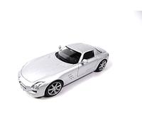 OPO 10 - Voiture 1/43 Compatible avec Mercedes SLS AMG Grise Sportcar EF13