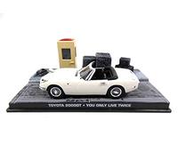 OPO 10 - Voiture 1/43 Toyota 2000GT James Bond 007 du Film on ne VIT Que Deux Fois (DY007SP)