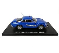 OPO 10 - Voiture Compatible avec Renault Alpine Gendarmerie A110 1600 S BRI 1971 Hachette 1/24 (TES4)