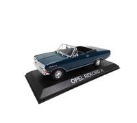 OPO 10 - Voiture de Collection 1/43 Opel Rekord A Cabrio Verte - BA84