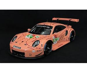 OPO 10 Voiture de Collection IXO échelle 1:12 Compatible avec Porsche 911 (991) RSR Pink Pig #92 Sieger LMGTE-Pro 24h Le Mans 2018 - LEGT12003