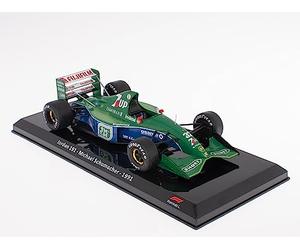 OPO 10 - Voiture Formule 1 1/24 Compatible avec Jordan 191 - Michael Schumacher - 1991 - OR044
