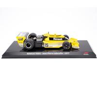OPO 10 - Voiture Formule 1 1/24 Compatible avec Renault RS01 - Jean-Pierre Jabouille - 1977 - OR018