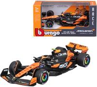 OPO 10 - Voiture Formule 1 Compatible avec Lando Norris McLaren MCL38#4 Miami GP 2024 échelle 1/43 Bburago 38214N