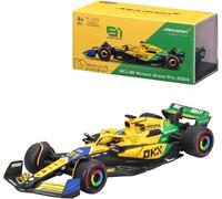 OPO 10 - Voiture Formule 1 Compatible avec Oscar Piastri McLaren MCL38#81 2nd Monaco GP 2024 échelle 1/43 Bburago 38215PS