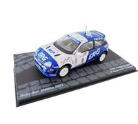 OPO 10 - Voiture Miniature 1:43 Compatible avec Ford Focus RS WRC Rally San Marino 2001 Andreucci Giusti