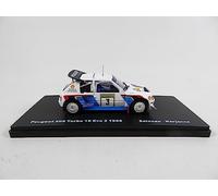 OPO 10 - Voiture Miniature 1/43 Compatible avec Peugeot 205 Turbo 16 Evo 2 1000 Lakes SALONEN 1985 - T16 - RMX9