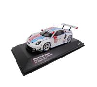OPO 10 - Voiture Miniature 1:43 Compatible avec Porsche 911 RSR #911 24h Daytona 2019 Porsche GT Team 1:43 Ixo 43050