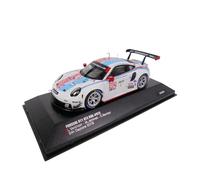 OPO 10 - Voiture Miniature 1:43 Compatible avec Porsche 911 RSR #912 3rd GTLM-Klasse 24h Daytona 2019 Porsche GT Team Ixo 43051