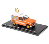 OPO 10 - Voiture Miniature 1:43 Compatible avec Renault 4 FOURGONNETTE Service Vacances - Hachette IXO R4 4L - 4L036