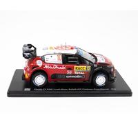 OPO 10 - Voiture Miniature à l'échelle 1/24 Compatible avec Citroen C3 WRC - Loeb-Elena - Rally RACC Catalunya-Costa Daurada 2018 - WRC502