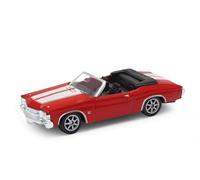 OPO 10 - Voiture Miniature Compatible avec Chevrolet Chevelle SS 454 1971 échelle 1:64 3 inches 7,5cm Welly SUP99